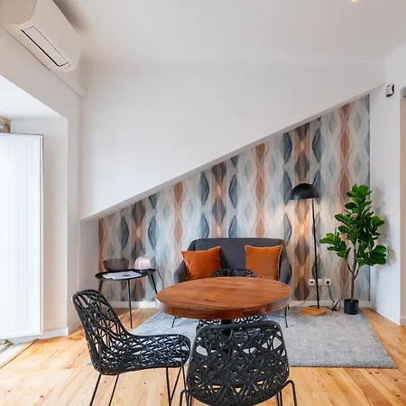 Marmel 1 Rossio Santana Com Varanda Лиссабон