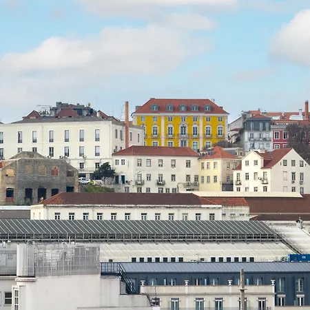 Marmel 1 Rossio Santana Com Varanda Лиссабон
