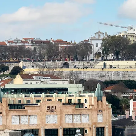 Marmel 1 Rossio Santana Com Varanda * Лиссабон