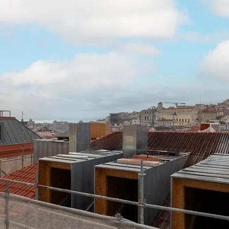 Marmel 1 Rossio Santana Com Varanda Лиссабон